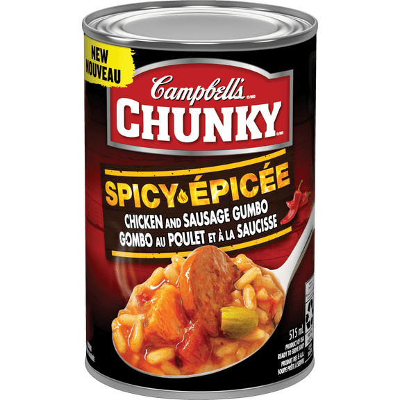 Campbell's® Chunky® Spicy Chicken and Sausage Gumbo Ready to Serve Soup (515 mL)