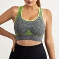thumbnail image 3 of AherBiu Sports Bras for Women Wireless Racerback High Impact Support Workout Tops Yoga Bralette, 3 of 7
