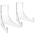 thumbnail image 4 of NIYANGLE Display Rack Acrylic Magazine Holder for Magazines Trays 2pcs, 4 of 8