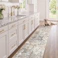 thumbnail image 4 of x Area Rug Living Room Rugs Washable Neutral Modern Abstract Soft Thin Large Rug Indoor Floor No Slip Rug Carpet for Bedroom Under Dining Table Home Office Decor Grey, 4 of 9
