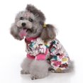 thumbnail image 2 of Pyjama pour Chiens Vêtements Doux Pyjama pour Chien Combinaison Extensible Chien Chiot Vêtements Outift Léger, 2 of 2