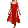 thumbnail image 1 of B91xZ Chemises de Nuit pour Femmes Manches Courtes Chemise de Nuit Imprimée, S B, 1 of 5
