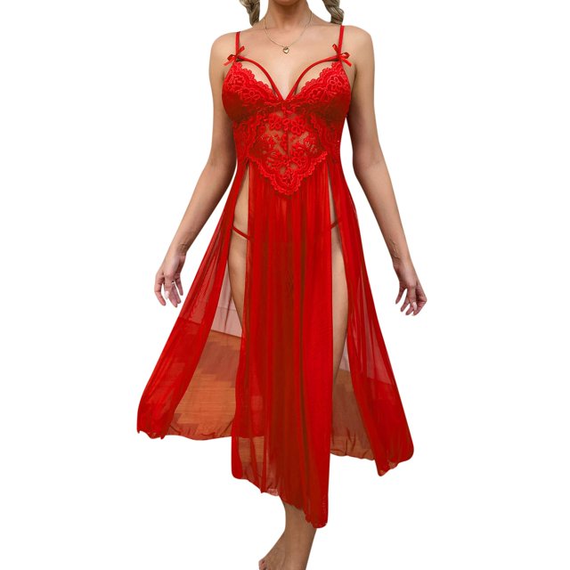 B91xZ Chemises de Nuit pour Femmes Manches Courtes Chemise de Nuit Imprimée, S B