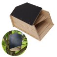 thumbnail image 1 of Bat House, Eco Friendly Double Chamber Wood Bat Box  for Patio, 1 of 7