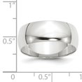 thumbnail image 3 of 10KW 8mm LTW Demi-Bande Ronde 10.5 Taille 10.5, 3 of 3