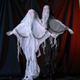 thumbnail image 2 of Halloween Pendant Hanging Skull Ghost Decoration Luminous Create Spooky Atmosphere for Parties Haunted Houses Events, 2 of 10
