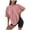 Pink, variant on VJATTWR Oversized Tshirt Women Women Crew Neck Fitted Shirt Basic Tops Short Sleeves Summer T Shirt Tops Classic T Shirt Tee Xxl