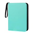 thumbnail image 1 of Durable 400 Card Pocket Binder Organizer Holder Zipper Container Sleeves Storage Green, 1 of 8