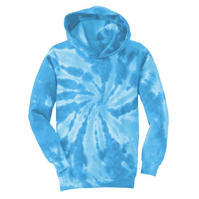 Gravity Threads Chandail à Capuchon Teinture sur Nœuds pour Jeunes - Turquoise - Petit
