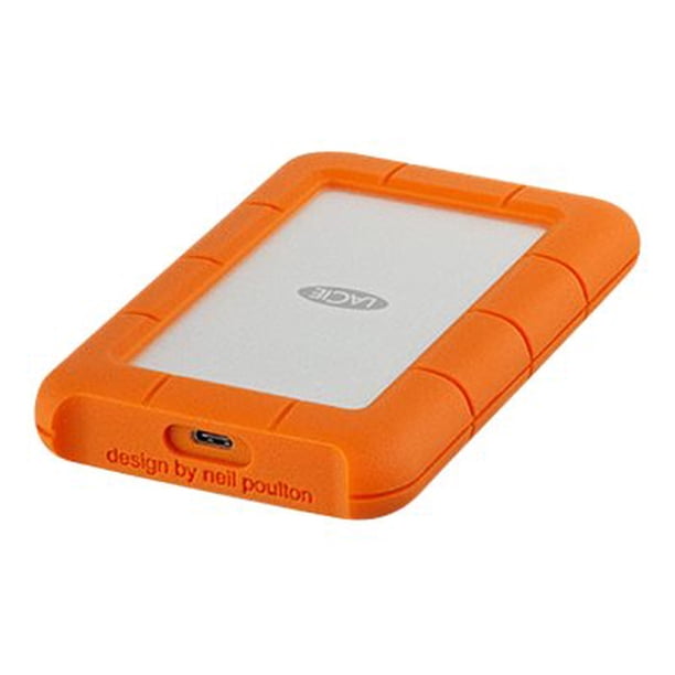 外付けハードディスク・ドライブ LACIE RUGGED HDD 2TB USB-C LaCie Rugged USB-C 2TB External Hard Drive Portable HDD - USB 3.0