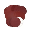 thumbnail image 3 of 10 Pcs Feuilles de Sable Disques Rondes 5 Pouces/125mm 40-2000Granules Polissage Papier de Sable, 3 of 7