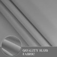 thumbnail image 4 of Rideau de Douche Gris Rideaux de Douche Gris et Blanc Ombrés pour Salle de Bain Hôtel de Luxe Spa, Lavable à la Machine, Rideau de Salle de Bain Décoratif, Lin Gris Texturé – Rideau de Douche, 4 of 5
