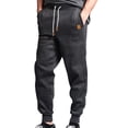 thumbnail image 2 of Pantalon d'Exercice pour Hommes Pantalon Décontracté pour Hommes Pantalon Décontracté Respirant pour Hommes Cordon à la Taille Poche Élasticité Pantalon Fuselé, 2 of 8