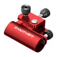 thumbnail image 2 of DYNWAVECA Fishing Rod Holder Stand Bracket Stand Practical Versatile Outdoor Adjustable Fishing Box Rod Holder Rack for Yacht Fishermen Red, 2 of 9