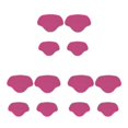 thumbnail image 1 of kurtrusly Semelles Ajustables pour Talons Hauts, Bâton de Réparation de Talons Personnalisable, Rouge rose, 3 Pcs, 1 of 6