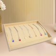 thumbnail image 3 of lionlar Stackable Jewelry Tray Burlap Inserts Trays Organizer Box Display Holder Jewelry Necklaces Tray, 3 of 7