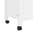 thumbnail image 2 of vidaXL Kitchen Trolley Rolling Cart on Wheels Living Room Solid Wood Pine, 2 of 6