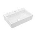 thumbnail image 2 of Claire 20 Rectangle Ceramic Vessel Sink Matte White, 2 of 4