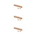 thumbnail image 3 of relayinert Guitar Bell Nut Height Adjustable Width Brass String Nuts Electric Guitars Parts Decorative Wear-resistant Beginner Use As Shown 3PCS, 3 of 6