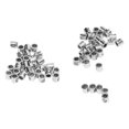 thumbnail image 4 of Small Silver Beads, 60 Pcs Multipurpose Spacer Beads Retro Style  for Jewelry Making for Necklace for Bracelet, 4 of 8