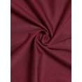 thumbnail image 5 of INSPIRE CHIC Robe Évasée à Col Claudine pour Femme à Manches Courtes m Rouge, 5 of 5