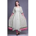 thumbnail image 2 of Bimba Kurta Long pour Femmes Anarkali Kurta Style Chic Tunique Kurti Ethnique Robe Longue, 2 of 6
