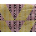 thumbnail image 4 of oneOone Georgette Viscose Fabric Stripe|Diamond & Triangle Geometric Print Fabric By The Yard 42 Inch Wide, 4 of 4