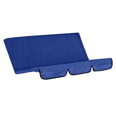 Housse de Coussin pour Balançoire de Patio Extérieur, Housses de Siège de Balançoire, Balançoire Imperméable Bleue