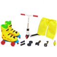thumbnail image 2 of Ensemble de 12 Pcs/ensemble Modèle de Trottinette pour Doigts en Alliage pour Enfants Mini Trottinette pour Doigts Jouet Interactif pour Doigts Activité Sensorielle Trottinette pour Doigts Kit de Planche à Roulettes, 2 of 6