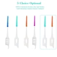 thumbnail image 2 of Anself  160PCS Interdental Brushes Ultra Tight Bristles Tooth Interdental Cleaners Silicone Toothpick Brush Cleaners Disposable  Brushes Between Teeth, 2 of 6