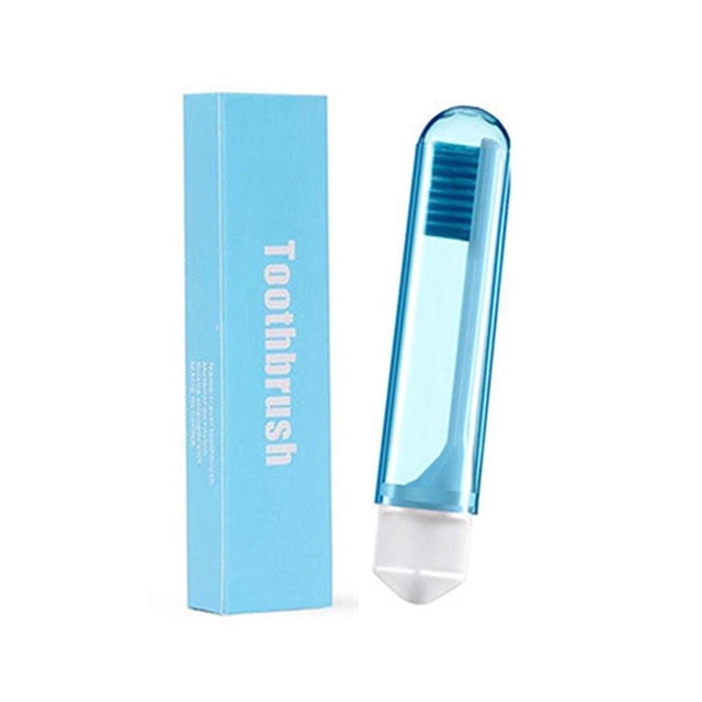 Portable Folding Soft Hair Toothbrush Non-disposable Travel> Household H9L3