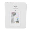 thumbnail image 2 of Photo Album, Large Capacity High Transparency Flexible 64 Pockets Instant Camera Photo Album Rhombic Grain  for Movie Tickets White, 2 of 7