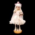 thumbnail image 3 of Xuanheng Support de Poupée Base en Bois Support Réglable pour Accessoires de Poupée Figurines d'Action 4e, 3 of 5
