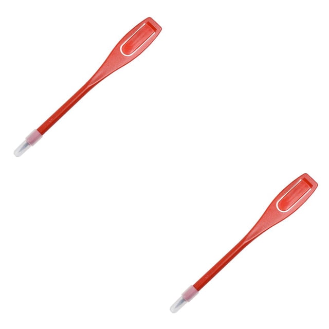 Transemion 50 Pieces Golf Score Pen Marker Recording Pencils Pocket Tools Sports Red 2Set