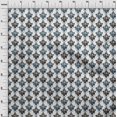 thumbnail image 3 of oneOone Cotton Silk Fabric Ethnic Ikat Print Fabric BTY 42 Inch Wide, 3 of 4