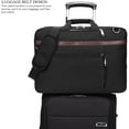 thumbnail image 4 of CoolBELL Convertible Backpack Shoulder bag Messenger Bag Laptop Case Business Briefcase Leisure Handbag Multi-functional Travel Rucksack Fits 17.3 Inch Laptop For Men / Women / Travel (New Black), 4 of 6