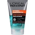thumbnail image 2 of Loraal Men Expert Face Scrub Hydra Energetic Deep Exfoliating Face Wash For Men 100 Ml, 2 of 4