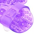 thumbnail image 3 of Gant de Massage pour les Mains à Rouleau en Forme de Paume en Acier PVC 9, Portable, Rotatif, Masseur Portatif à Main, Salon, Outils Relaxants pour Épaules et Pieds, Violet, 3 of 7