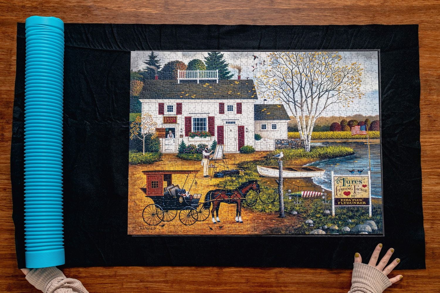 Buffalo Games - Jigsaw Puzzle Rollup Mat
