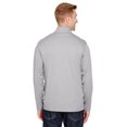 thumbnail image 2 of Men's Zone Sonic Heather Performance Quarter-Zip - ATHLETIC HEATHER - XS, 2 of 3
