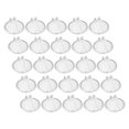 thumbnail image 3 of KAKOWELY 25 Pcs Étiquettes en Plastique pour Supports d'Affichage d'Enseignes de Marchandises dans les Magasins de Détail Pinces pour Enseignes de Détail pour l'Organisation des Étiquettes de Prix et Pinces de Publicité,0,79"X0,79"X0,79 Pouces, 3 of 4