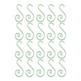thumbnail image 1 of Esquirla 20 Pcs Crochets pour Ornements de Noël Accessoires Multifonctions Crochet en S Vert, 1 of 8