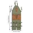thumbnail image 4 of Garden Farm Apron Oxford Cloth Gardening Aprons with Tools Leg Protection Pockets Adjustable Leg Protection Bib for Farming Trimming Cleaning, 4 of 8