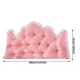 thumbnail image 3 of WIFKLSIIPG Coussin pour Chambre Coussin Inclinable Adapté au Lit Double Coussin de Dossier pour Se Reposer sur le Lit., 3 of 5
