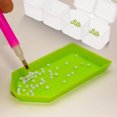 thumbnail image 4 of Miangastore Decorative Storage Box Beads Painting Boxes White Plastic 20Set 4.1X1X1In, 4 of 8