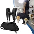 thumbnail image 1 of Adjustable Wearable Dog Sling Backpack for Hands-Free Front Support Travel Hiking Biking and Motorcycle Rides, 1 of 6