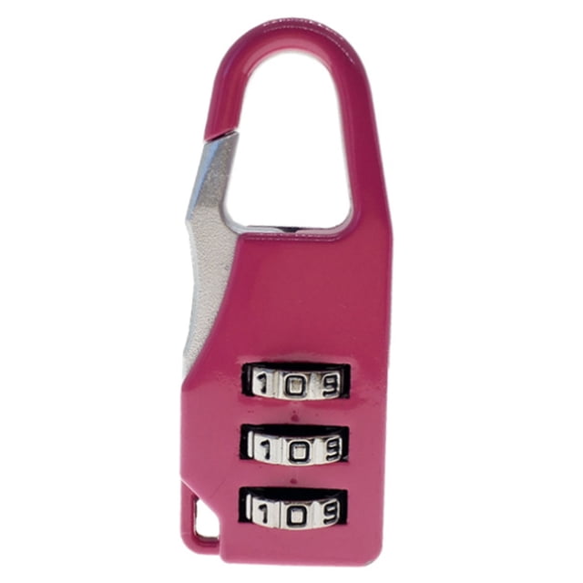 Yeacher 3 Dial Digit Number Code Password Combination Padlock Travel Lock