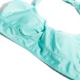 thumbnail image 3 of Women Vintage Swimsuit Two Piece Retro Halter Ruched High Waist Print Bikini Set, 3 of 7