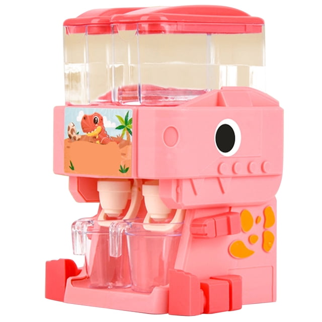 Drinking Fountain Toy, Fun Cultivate Hands On Skills Small Cute Water Dispenser Simulation Dinosaur Shape Portable For Home