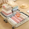 thumbnail image 4 of Cagogo under $5 Vacuum Storage Bag, Hand Rolled Vacuum Storage Bags,No Pump Compression Bags for Travel,Quilt Clothes Storage Organizer,Space Saving Storage Bags,Reusable Vacuum Sealed Bags, 4 of 6